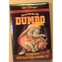 Button - Dumbo DVD & Video Release Button