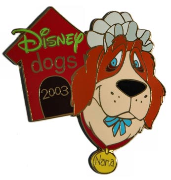 Disney Auctions - Nana - Peter Pan - Dogs - 2003