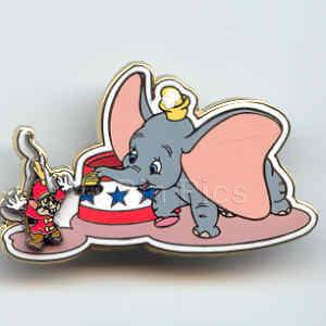 WDW - Dumbo & Timothy Mouse - Mickey's Super Star Trading Team