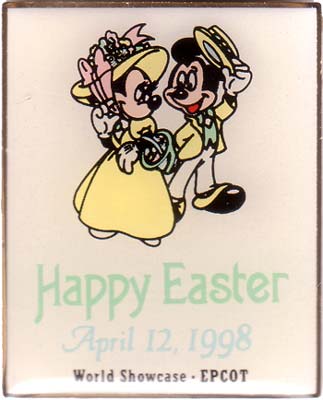 Happy Easter Mickey And Minnie EPCOT 1998