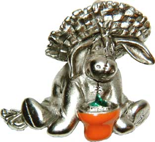 100-Acre Collection - Eeyore with Gardening Hat & Pot