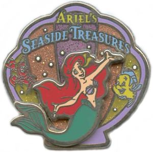 TDR - Ariel & Flounder - Shell - Ariels Seaside Treasures - TDS