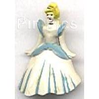 Cinderella - old 3D plastic pin