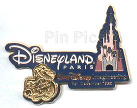 DLP - WDI - 50th Anniversary - Disneyland Paris (Gold)