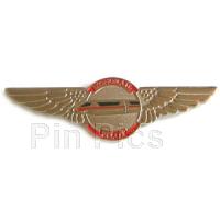 Bootleg - Monorail Wings Silver Red