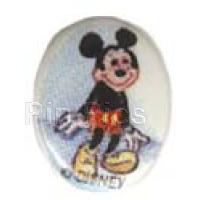 Small Porcelain Oval Mickey