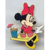 WDW - Minnie Mouse - Mickey Throws A Party - Mickey's Toontown of Pin Trading Event - Sculpture Pin Set
