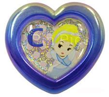 RunA - Cinderella - Princess Glitter Heart - Plastic