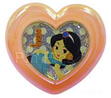 RunA - Jasmine - Princess Glitter Heart - Plastic