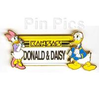JDS - Donald & Daisy Duck - Kansas - Disney Across America