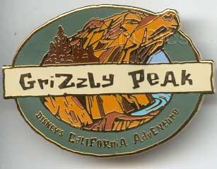 DCA- Grizzly Peak (Hat Pin)