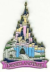 DLRP - Disneyland Park Castle (Pink Version)