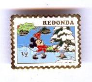 Rendonda Stamp pin 'Christmas 1981'
