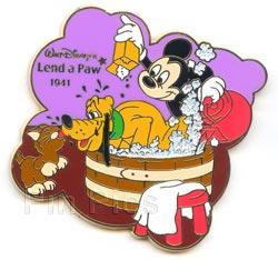 M&P - Mickey & Pluto - Lend a Paw 1941 - History of Art 2003