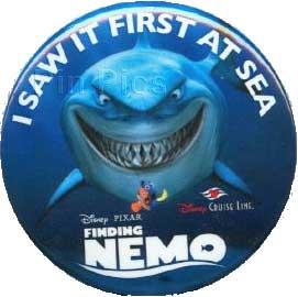 DCL - Finding Nemo Button (Bruce with Marlin & Dory)