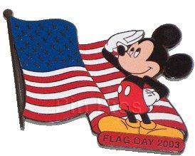 Disney Auctions - Flag Day 2003 (Mickey)