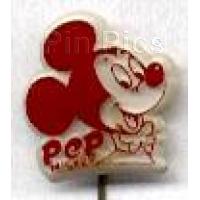 Pep Mickey plastic stick pin