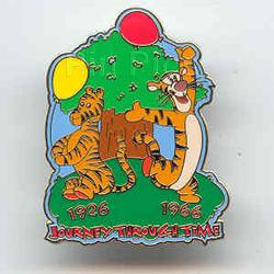 WDW - Classic Meets Disney Tigger - Journey Through Time Pin Event 2003