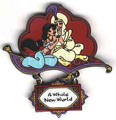 DL Princess Dangle Series -- Jasmine & Aladdin