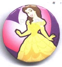 Button - DS - Princesses - 6 Button Set ( Belle Only)