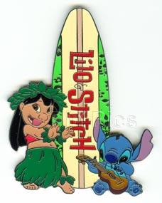 DLR - Lilo and Stitch Surfboard