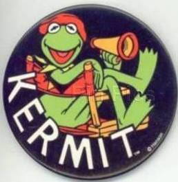 Muppets Kermit Button