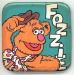 Muppets Fozzie Button