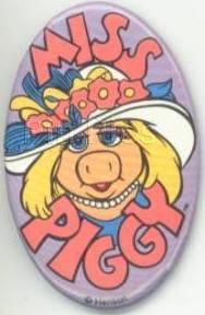 Muppets Miss Piggy Button