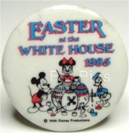 1985 EASTER AT THE WHITE HOUSE BUTTON