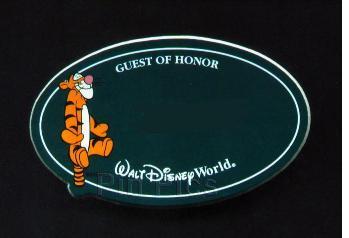 WDW - Tigger - Guest of Honor Name Badge - Cast