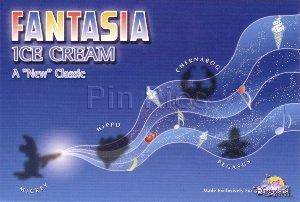 Accessory - DLR - Fantasia Ice Cream Pin Set Map Only