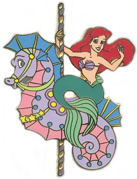 Disney Auctions - Ariel - Princess Carousel Horse