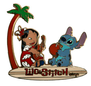 DLRP - Lilo and Stitch on Surfboard