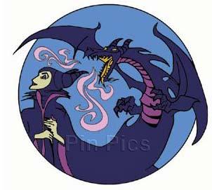 Boot-leg - Maleficent (Blue Dragon w/Smoke)