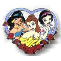 M&P - Jasmine, Belle, and Snow White - Princess Heart