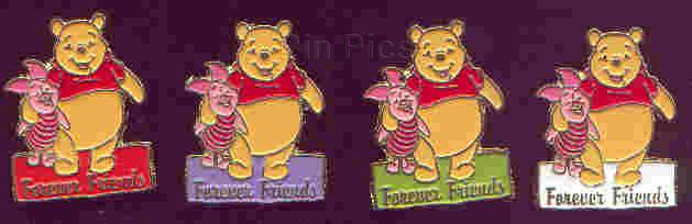 Sedesma - Pooh & Piglet - Friends Forever (4 Pin Set)