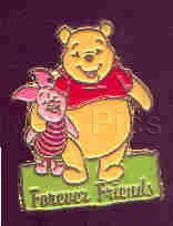 Sedesma - Pooh & Piglet - Forever Friends (Green)