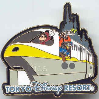 TDR - Mickey, Goofy, Donald - AP - Monorail - TDS