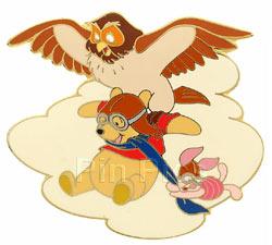 Disney Auctions - Aviation (Pooh, Piglet & Owl)