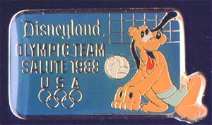 DL – Pluto - Olympic Team Salute 1988 USA – Seoul Olympics - Volleyball