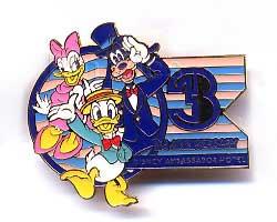 TDR - Donald, Goofy & Daisy Duck - Hyperion Lounge Lunch - Ambassador Hotel - 3rd Anniversary
