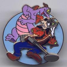 WDW - Goofy & Figment - The Search For Imagination Pin Event - Imagine Series - Artist Proof