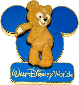 WDW - Walt Disney World Bear - Blue Mickey Head - Brown Teddy Bear - Duffy