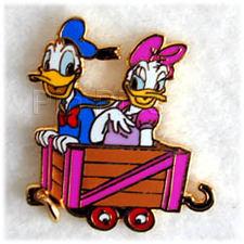 WDW - Donald and Daisy Train - Artist Proof