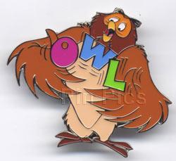 UK DS - Owl (Name Pin)