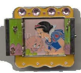 Snow White Kissing Dopey Hinged Pin (Prototype)