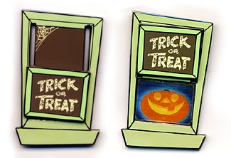 Disney Catalog - 2003 Trick or Treat (Halloween) Pin Set #7
