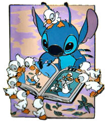 DLR - Stitch with Ducklings ~ 2nd Version