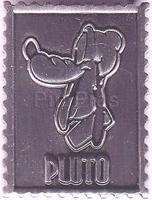 DLR Cast Member - Pewter Stamp (Pluto)