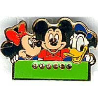 Light Up Pin (Mickey, Minnie, Donald)